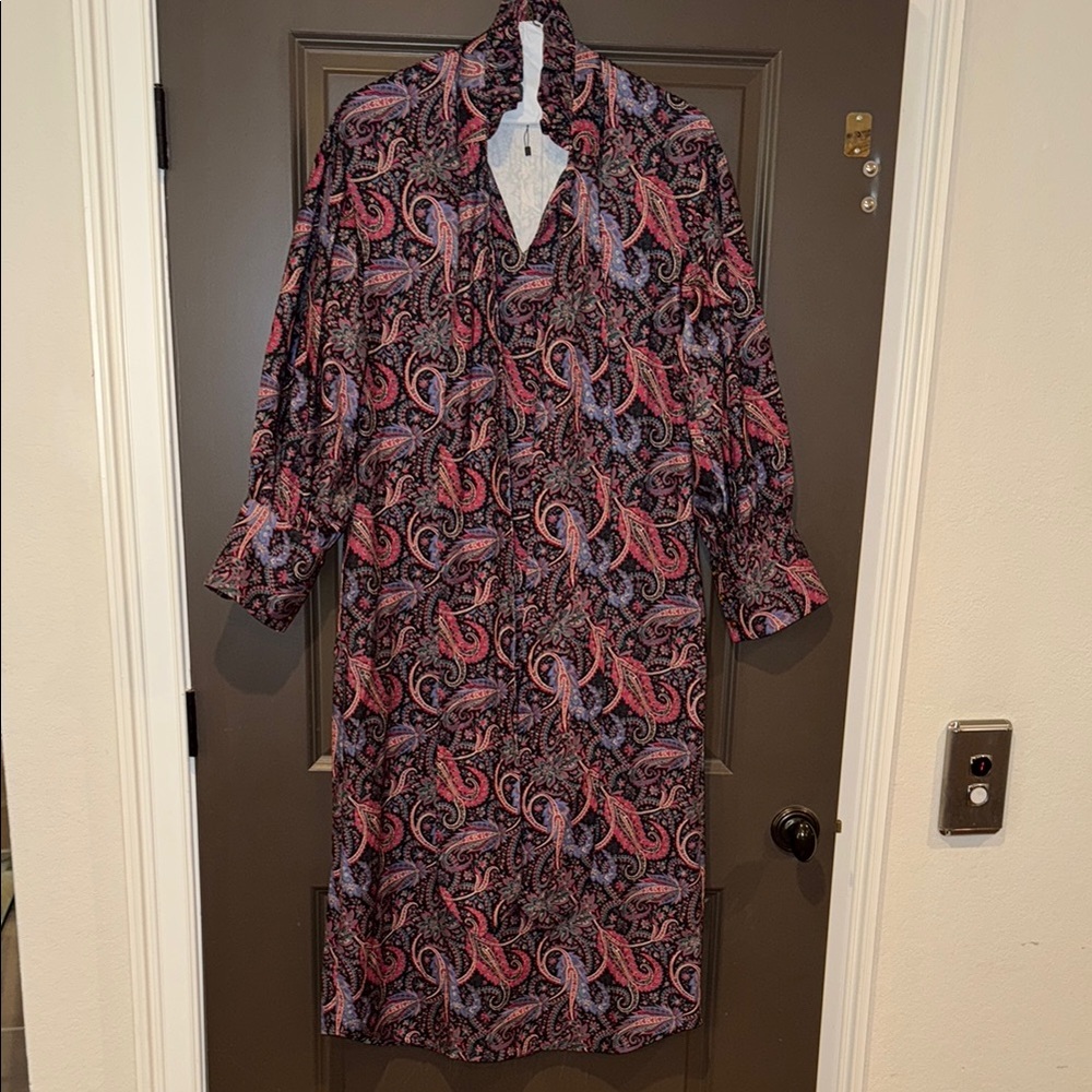 MarÀvic Paisley Shirt Dress